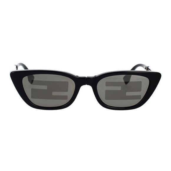 NEW FENDI SUNGLASSES, BLACK WOMEN CAT EYE WOMEN EYEWEAR FENDI - Picture 2 of 5